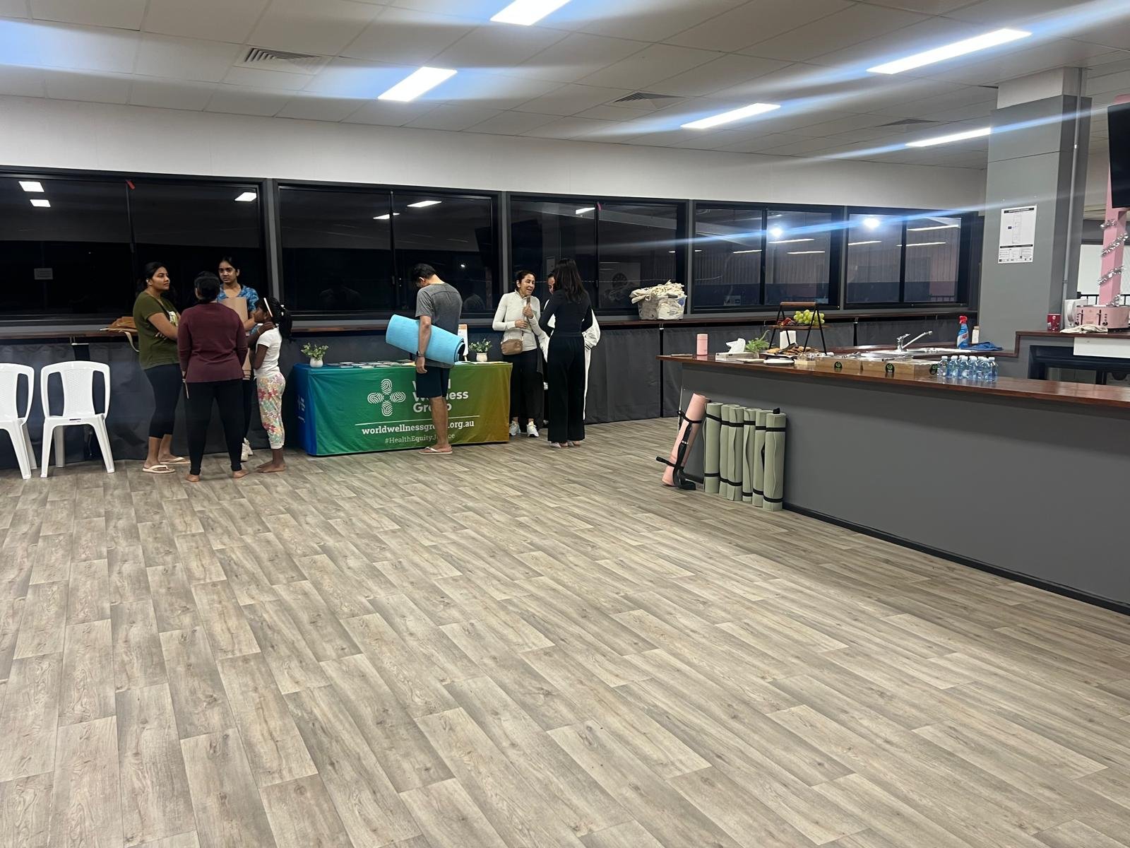 Breathe and Connect yoga and wellbeing session