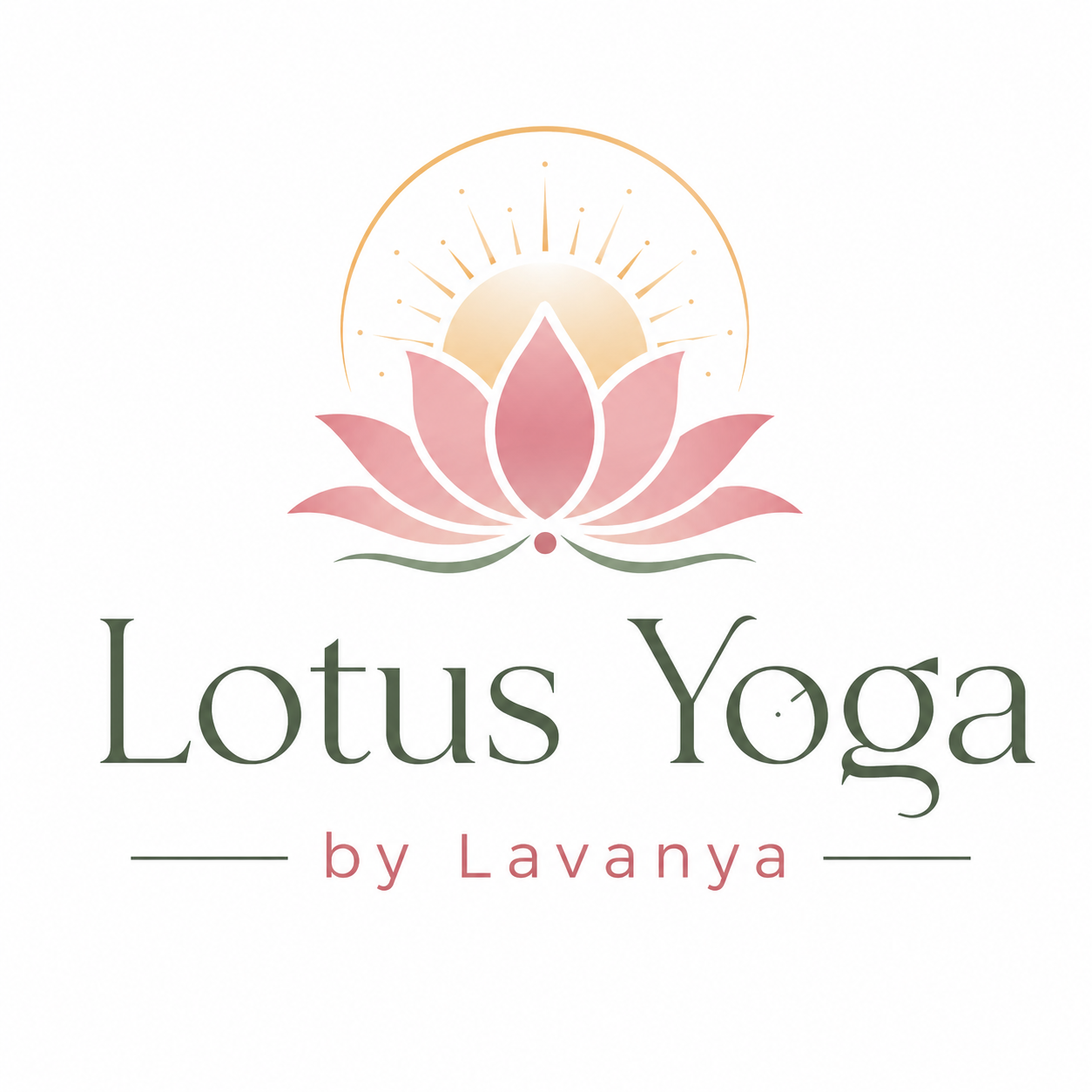 Lotus Yoga Logo